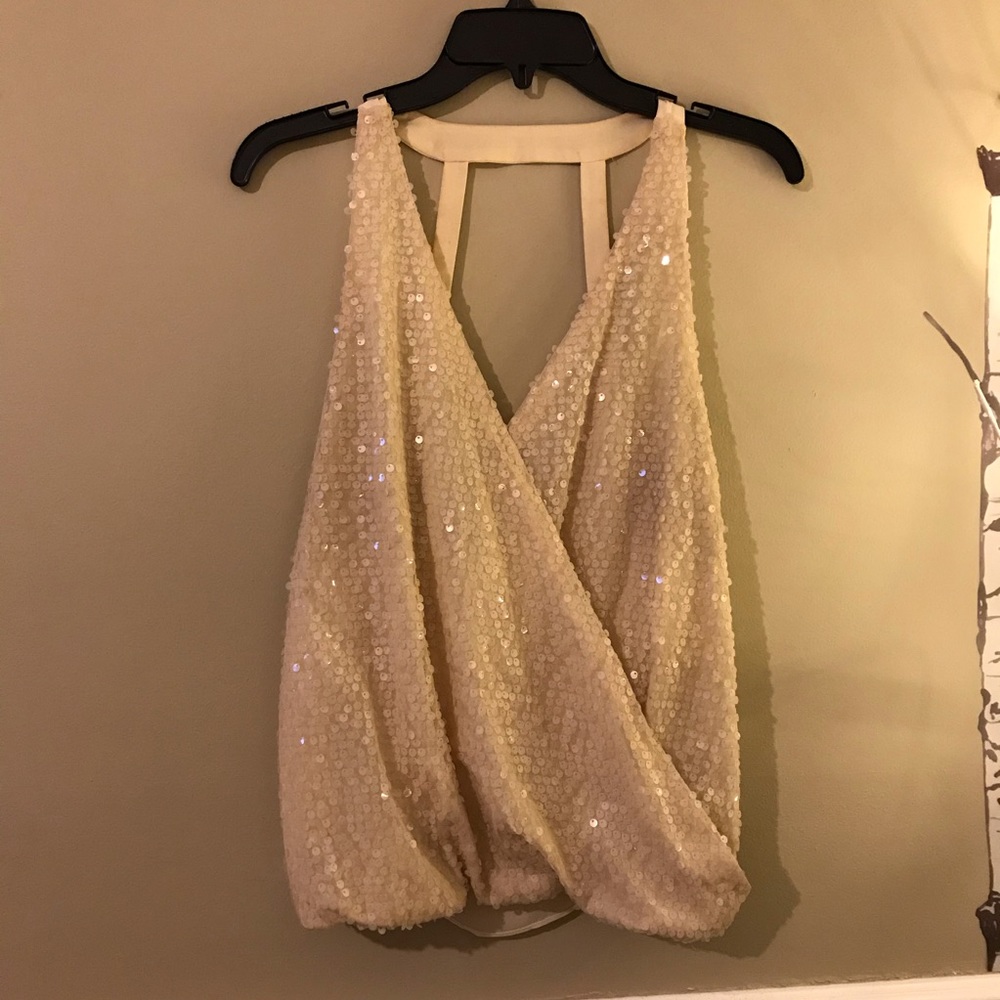 Sequin tank top!